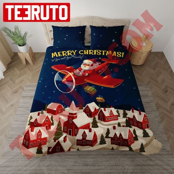 Cozy Christmas To You And Your Family Bedding Sets
