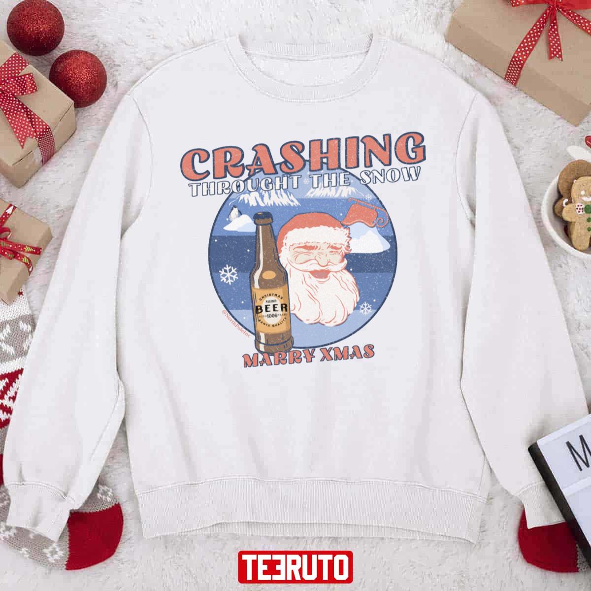 Crashing Through The Snow Unisex Sweatshirt