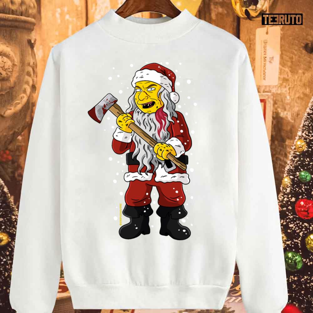 Crazy Santa Claus Unisex Sweatshirt