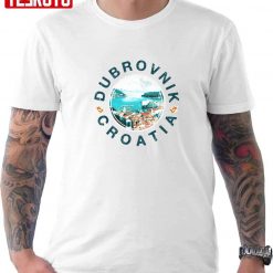 Croatia Dubrovnik Croatian Vintage Unisex T-Shirt