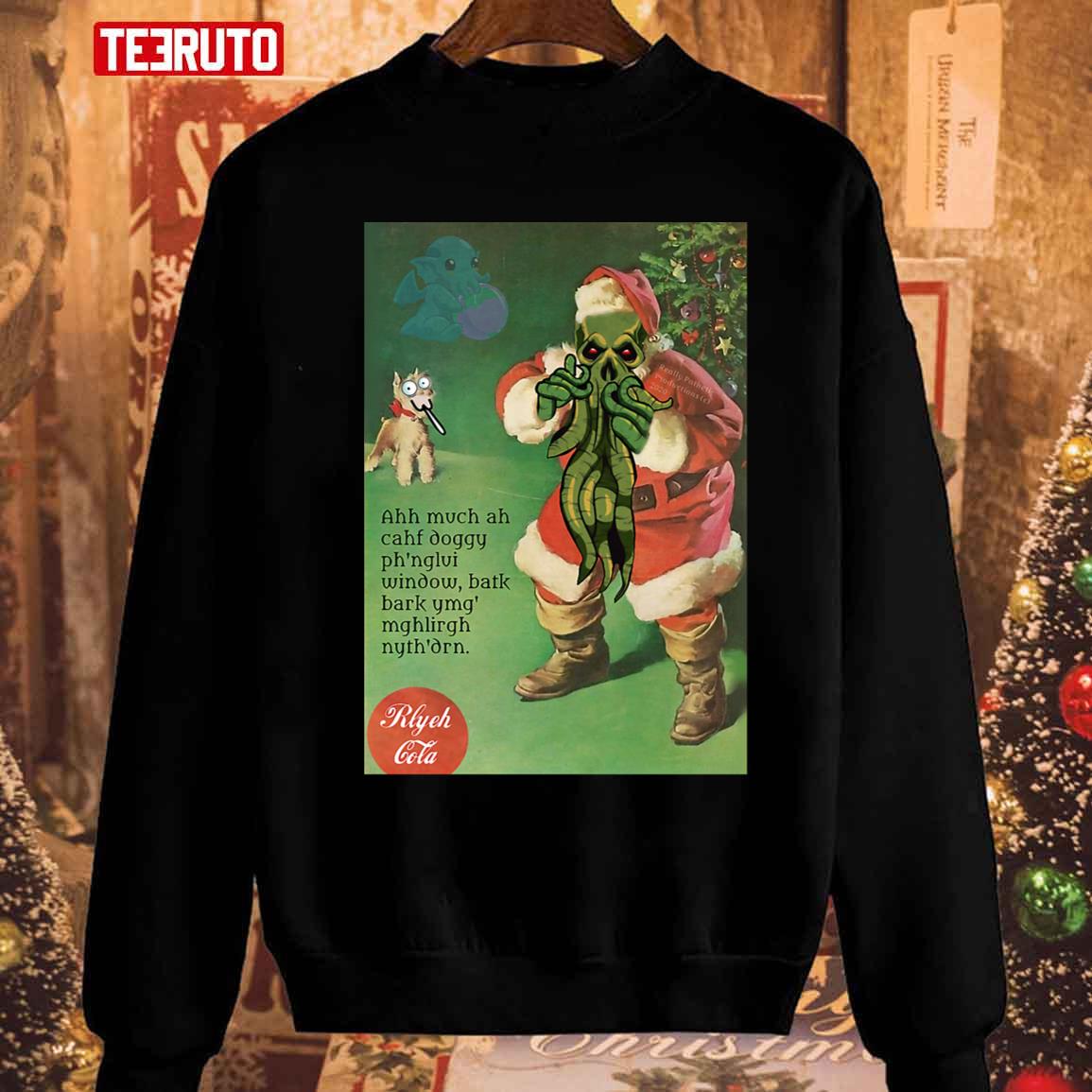 Cthulhu Wishes You A Merry Madness Xmas Unisex Sweatshirt