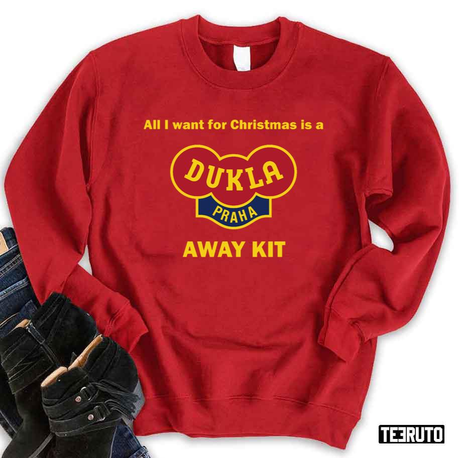 Dukla Prague Away Kit Unisex Sweatshirt