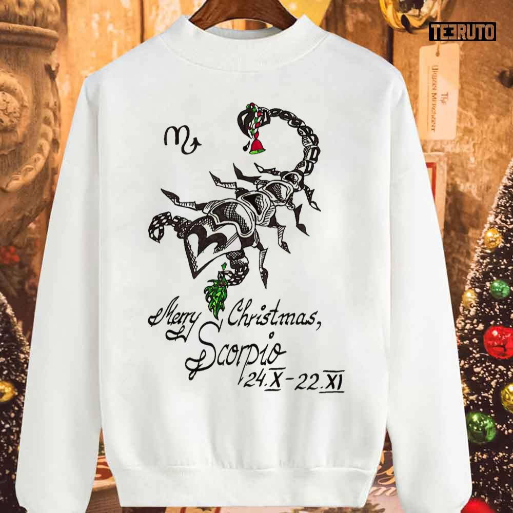 Merry Christmas Scorpio Unisex Sweatshirt
