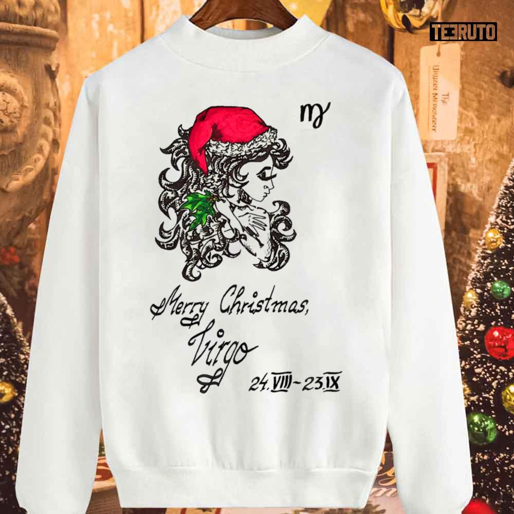 Merry Christmas Virgo Unisex Sweatshirt