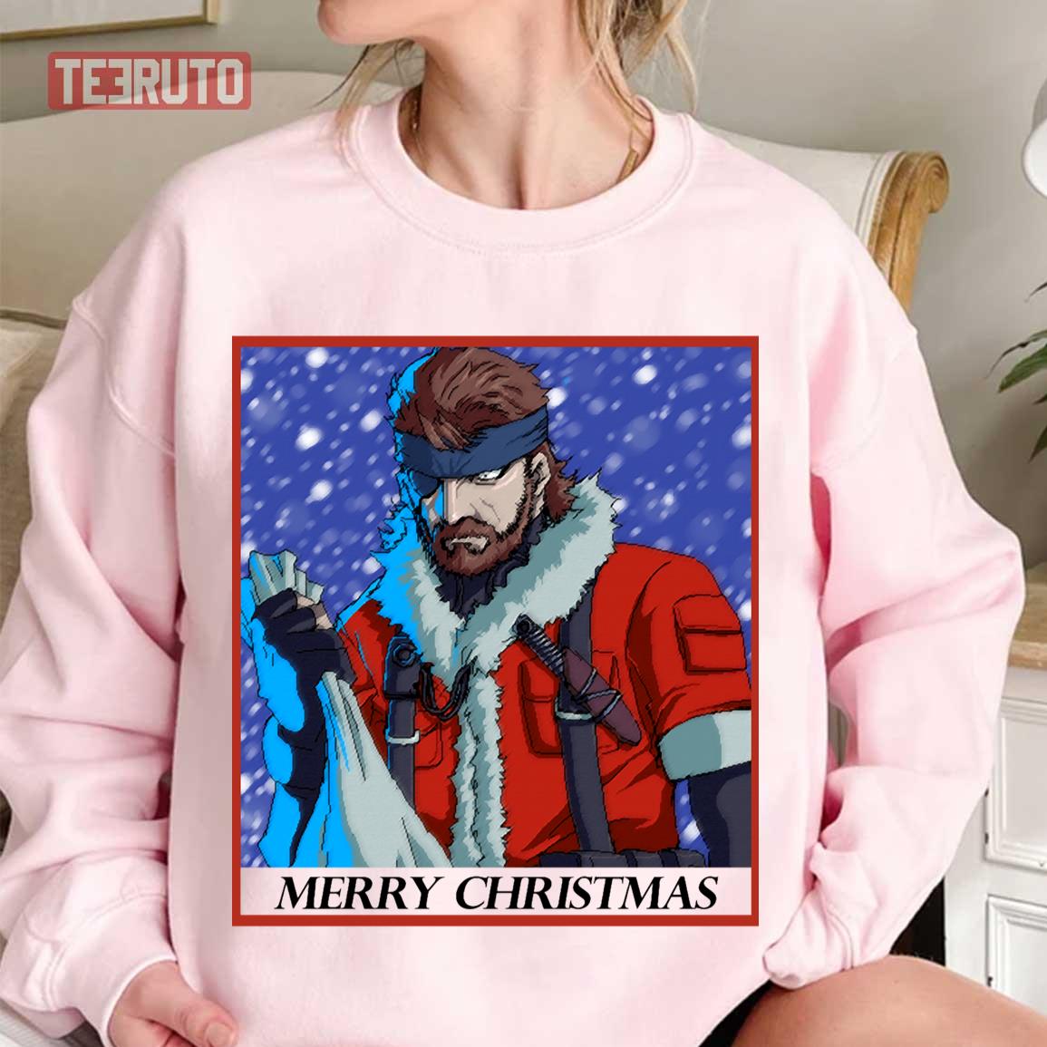 Mgsv Snake Merry Christmas Unisex Sweatshirt