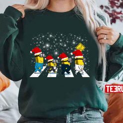 Minions Walk In Christmas Unisex Sweatshirt