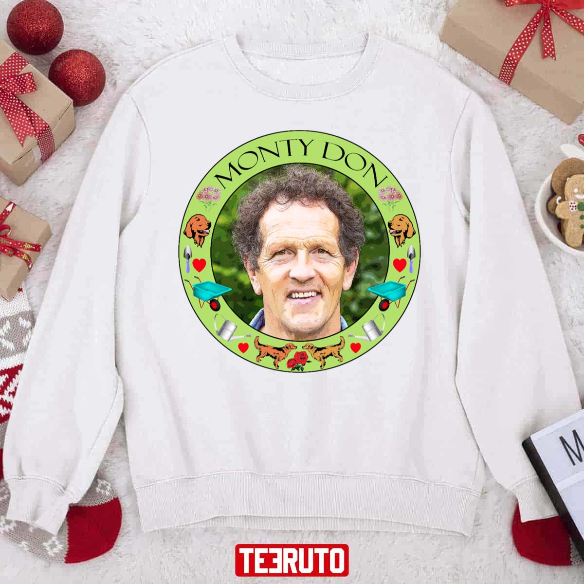 Monty Don Christmas Unisex Sweatshirt