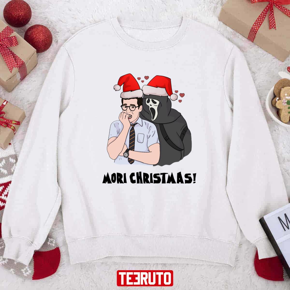 Mori Christmas Dwight Fairfield Ghostie Unisex Sweatshirt