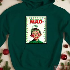 No Yes Another Christmas Mad Magazine Cover Art Unisex Sweatshirt