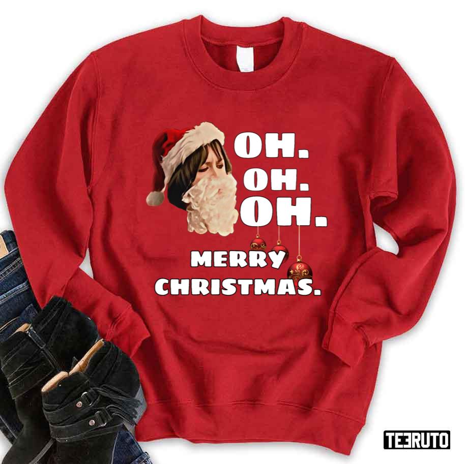 Oh Merry Christmas Nessa Gavin & Stacey Santa Unisex Sweatshirt