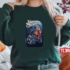 On A Usa Motorcycle For Enthusiasts Lovers Riders Unisex Sweatshirt