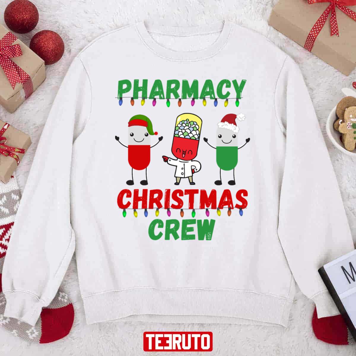 Pharmacy Christmas Crew 2023 Sweatshirt - Teeruto