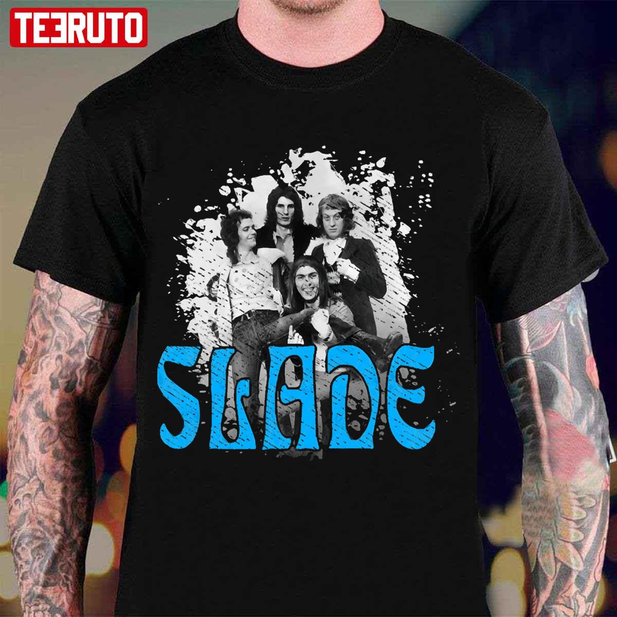 Slade Torn Times Retro Fan Art Unisex T-Shirt
