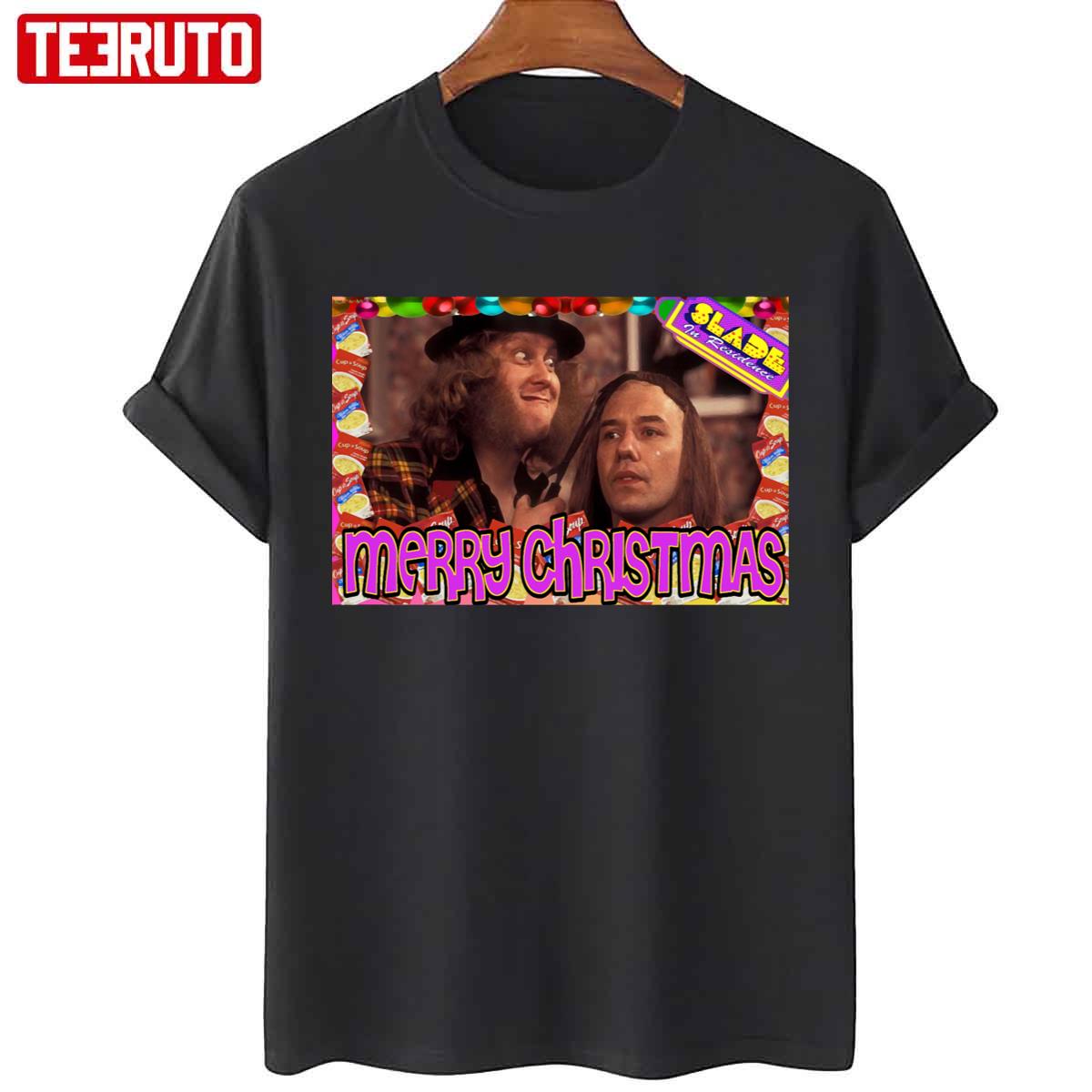 Slade Vic Reeves Christmas Unisex T-Shirt