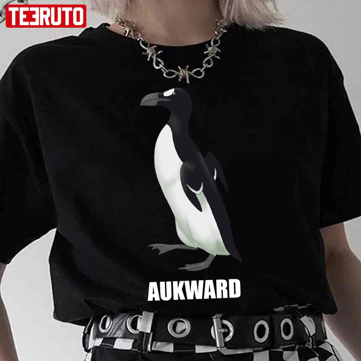 Socially Aukward Pinguinus Unisex T-Shirt
