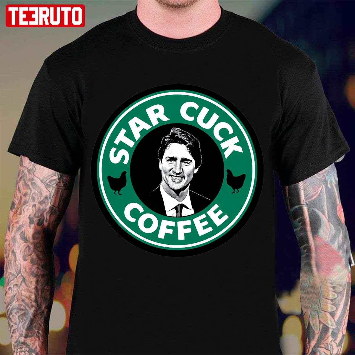 Star Cuck Coffee Unisex T-Shirt