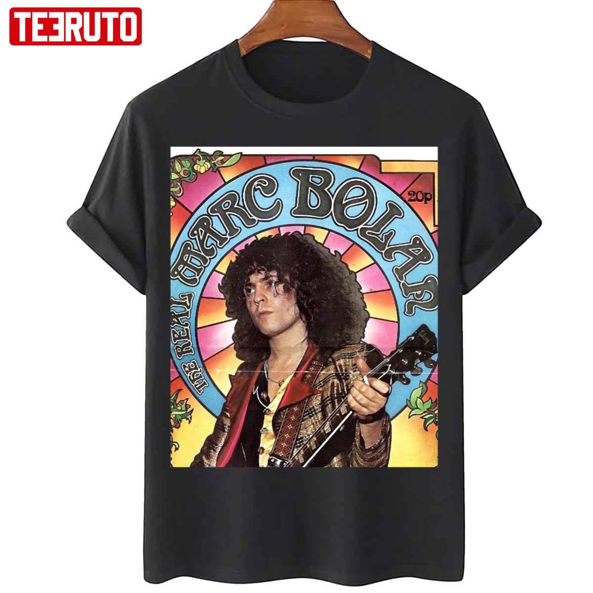 T. Rex Visions Of Domino Marc Bolan Fanart Unisex T-Shirt