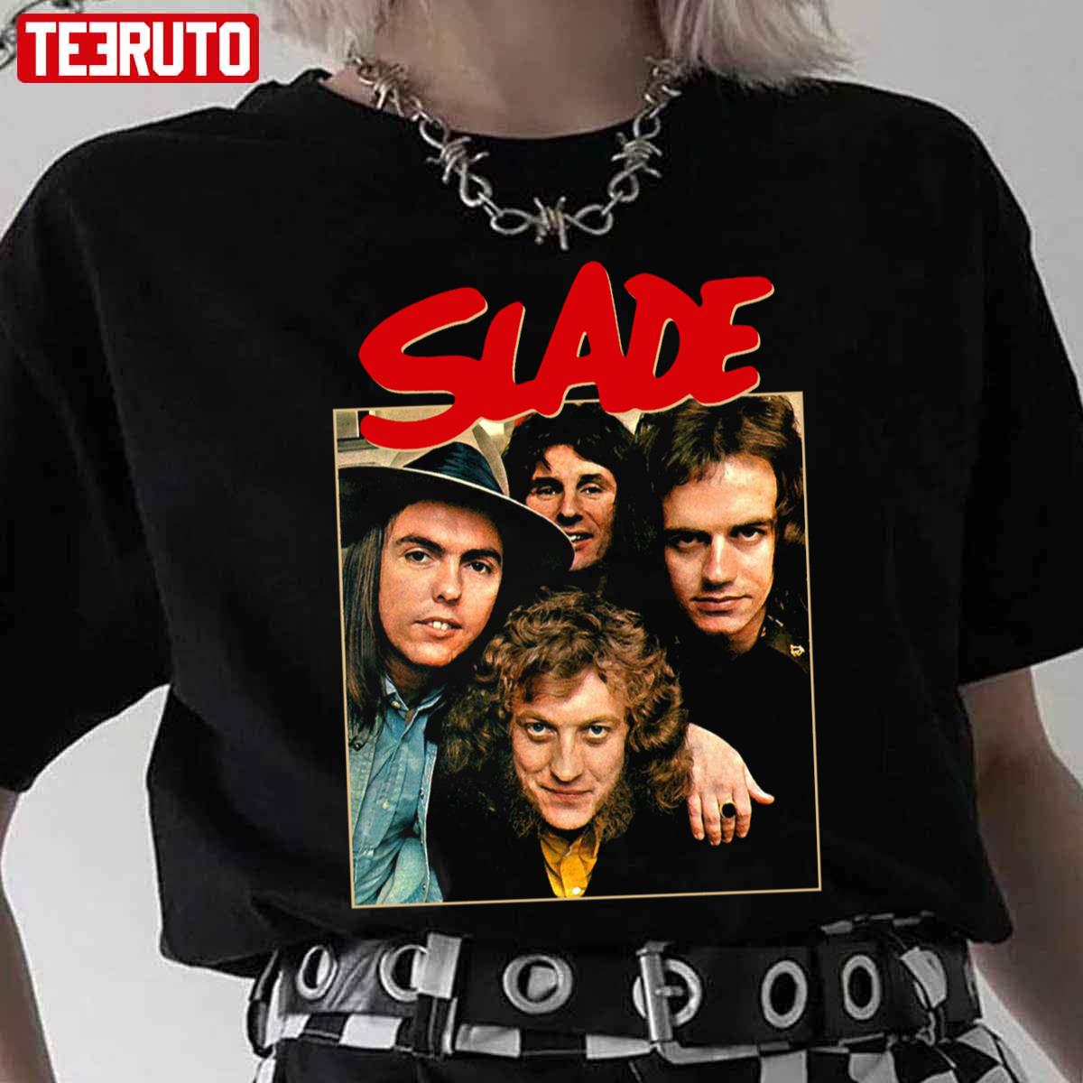 Tak’ Me Bak ‘ome Slade Rock Unisex T-Shirt