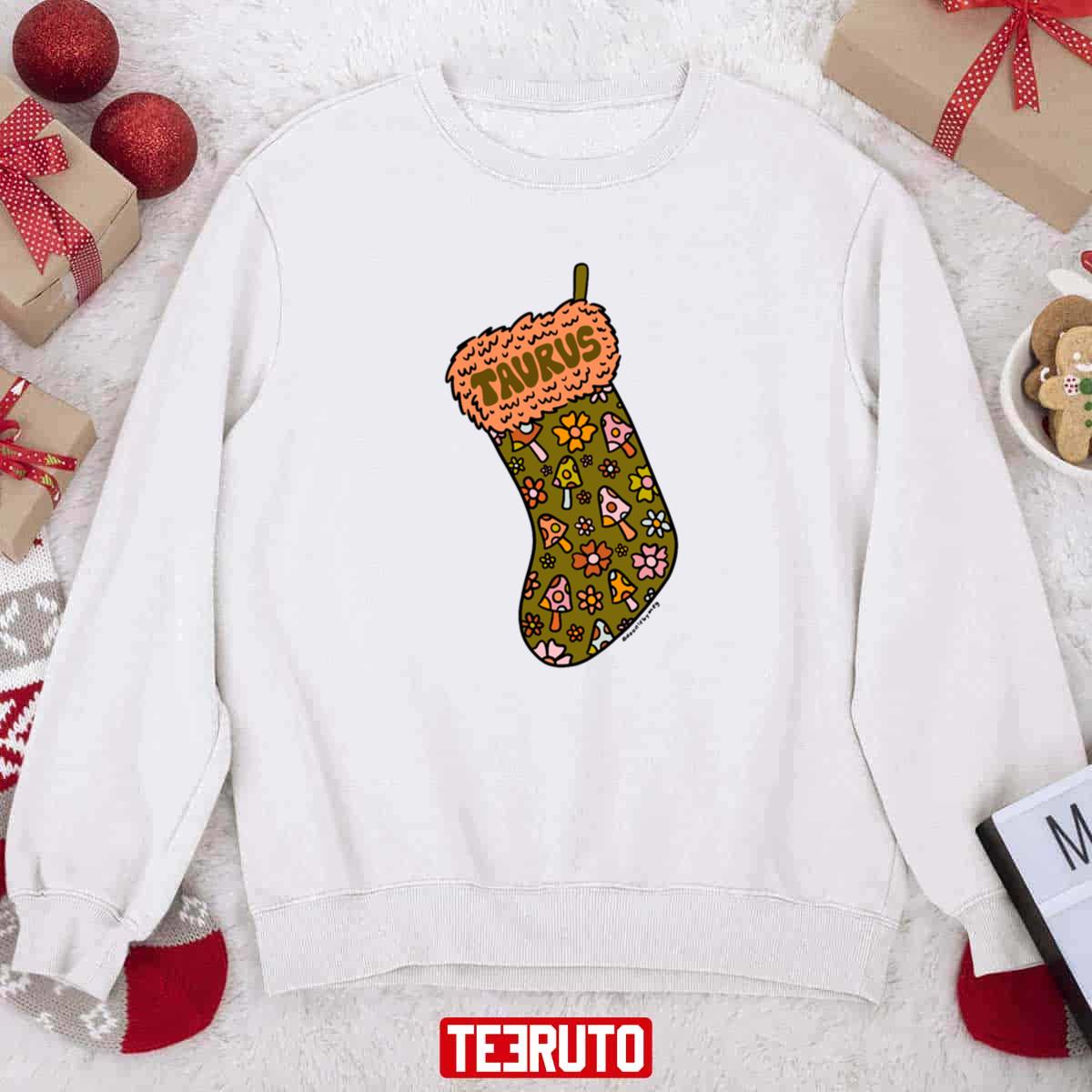 Taurus Stocking 2023 Christmas Unisex Sweatshirt