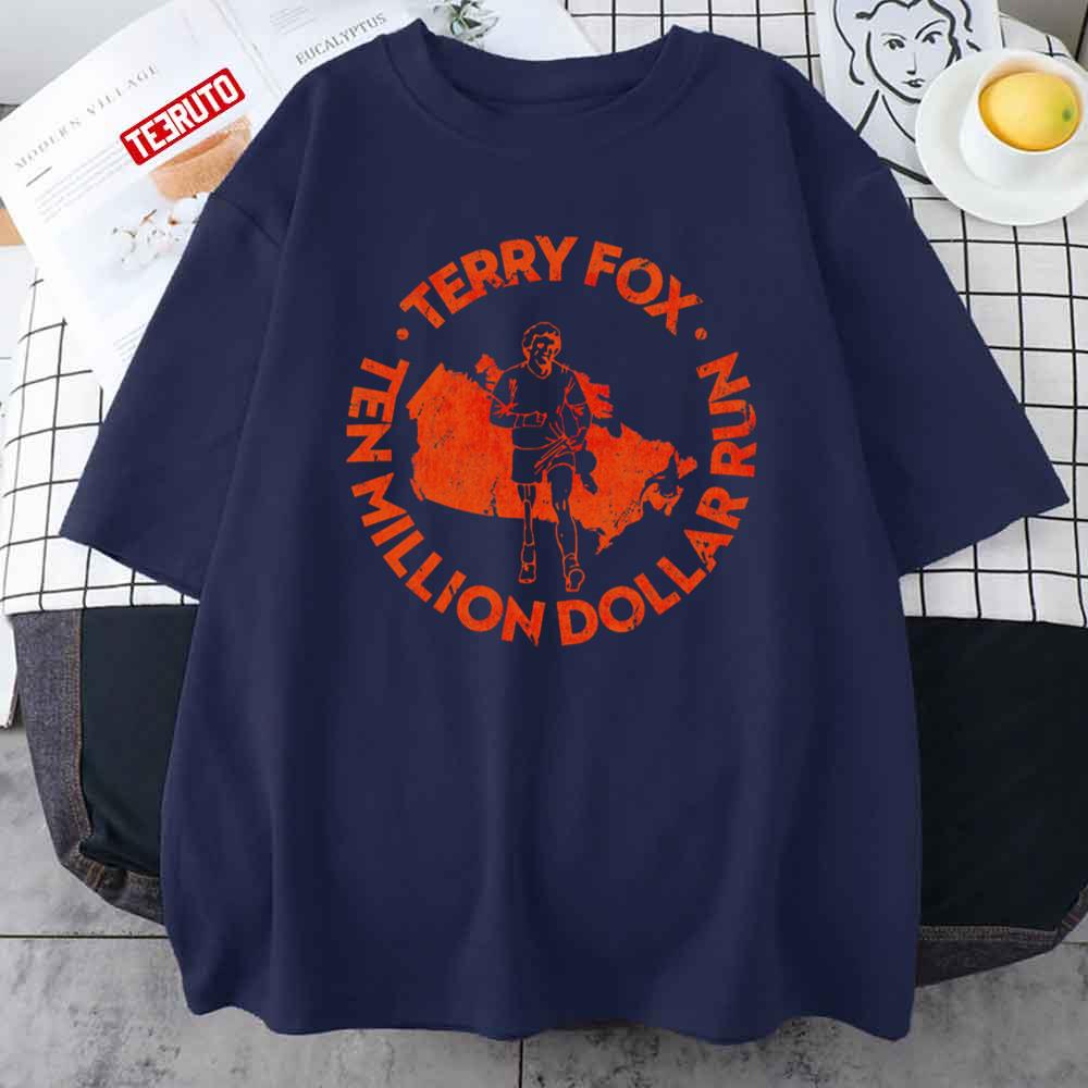 Terry Fox Ten Million Dollar Run Unisex T-Shirt