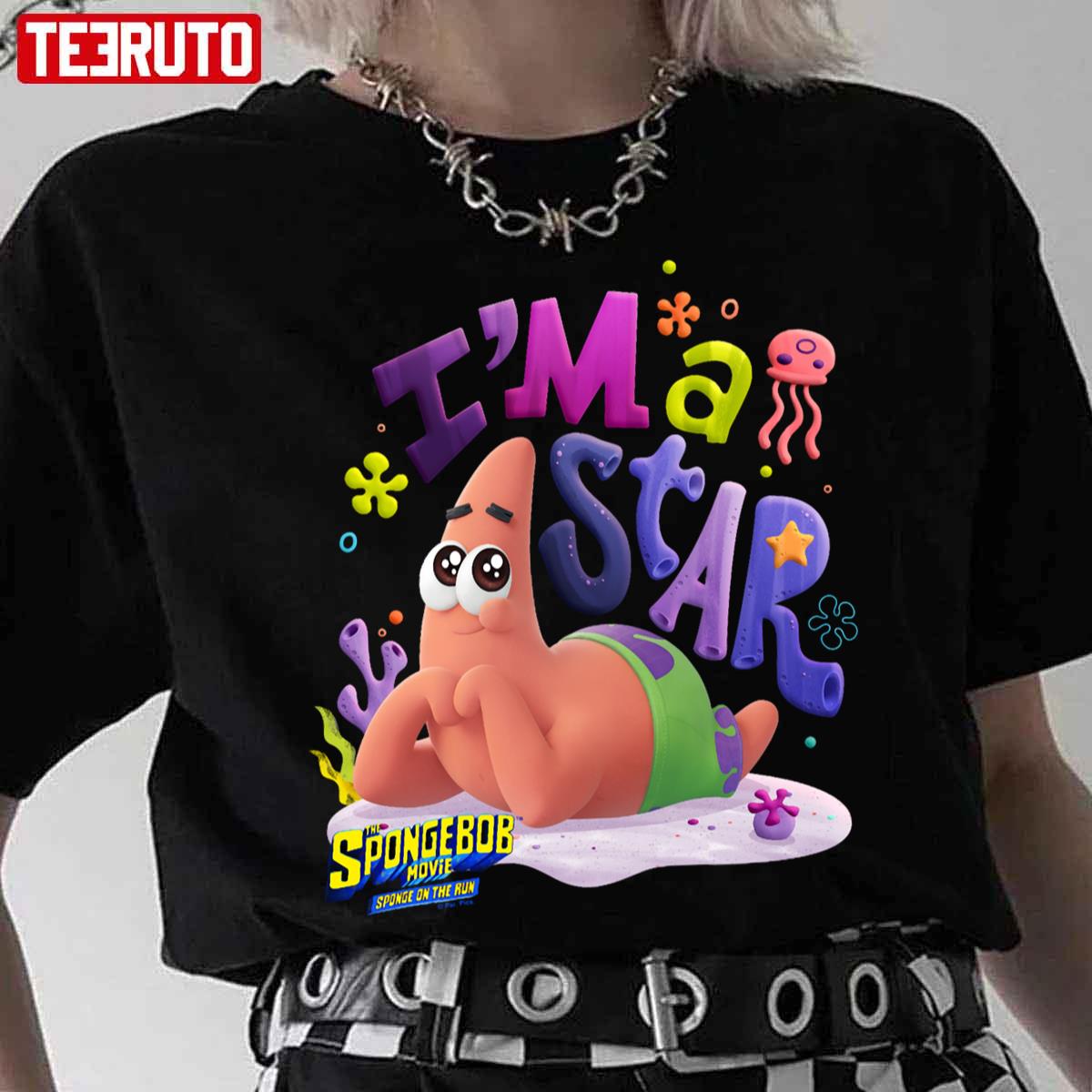 The Spongebob Squarepants Movie Patrick I’m A Star Unisex T-Shirt