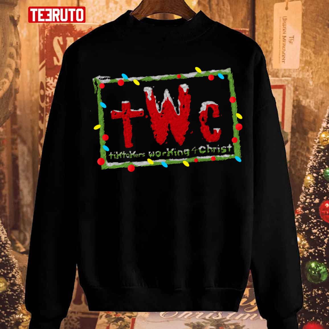 The Twc Merry Christmas 2023 Unisex Sweatshirt