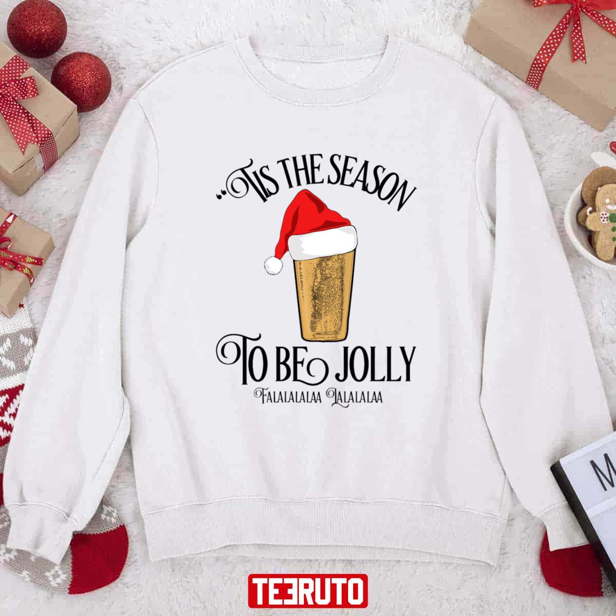 Tis The Season To Be Jolly Merry Christmas Unisex Sweatshirt