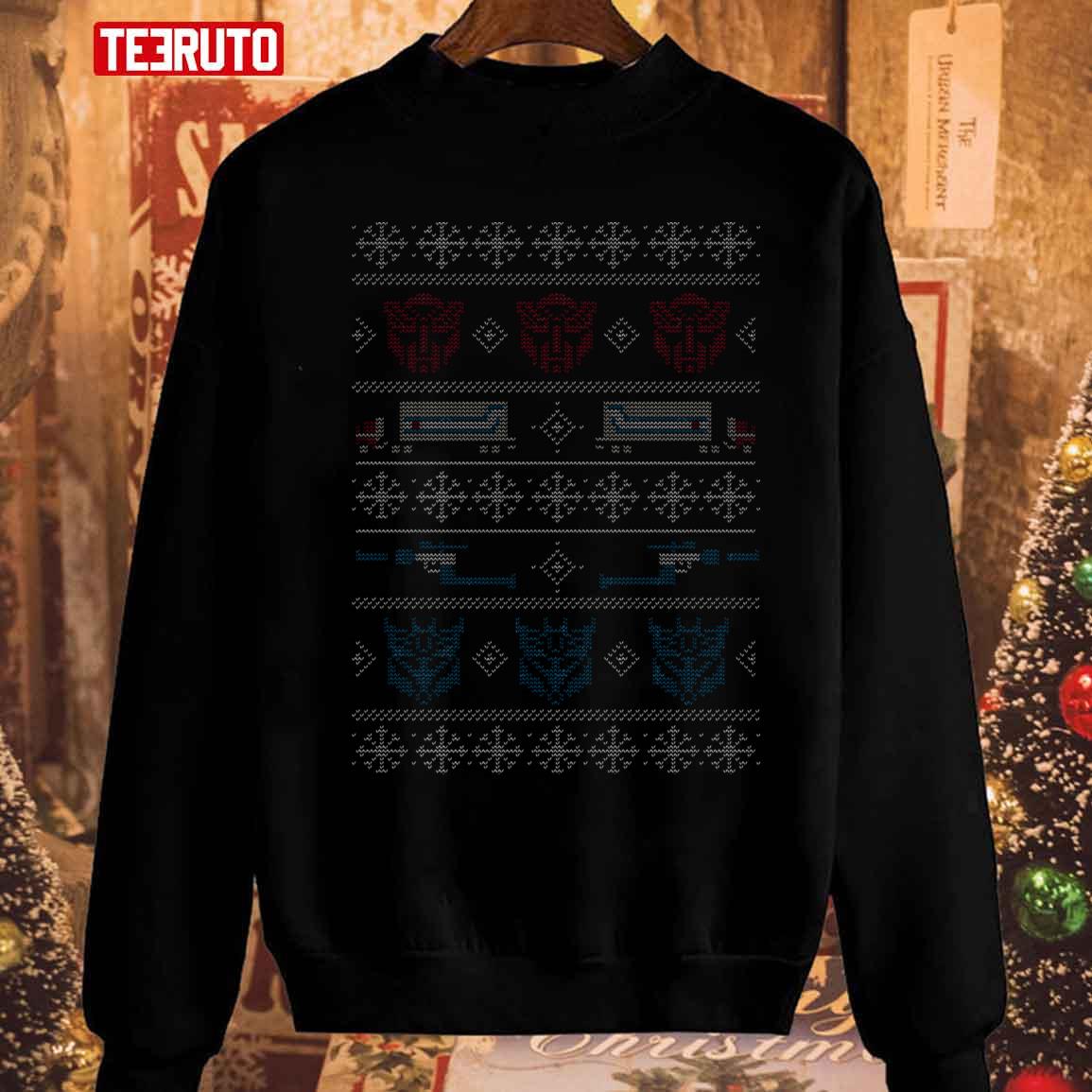 Transformers Christmas Unisex Sweatshirt