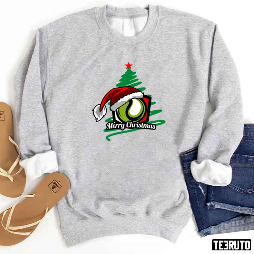 Tree Tennis Christmas Unisex Sweatshirt