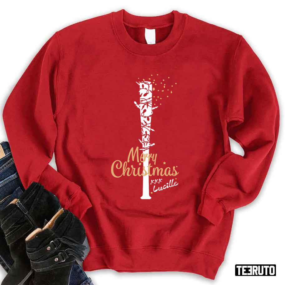 Twd Lucille For Christmas Unisex Sweatshirt