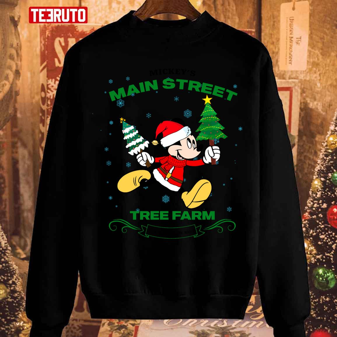 Under Snow Merry Christmas Sweatshirt