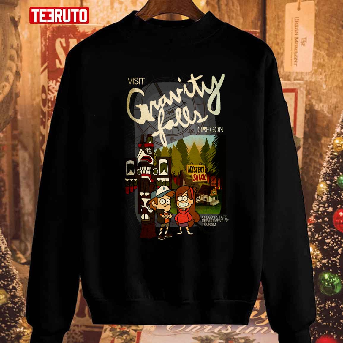 Visit Gravity Falls 2023 Christmas 2023 Unisex Sweatshirt