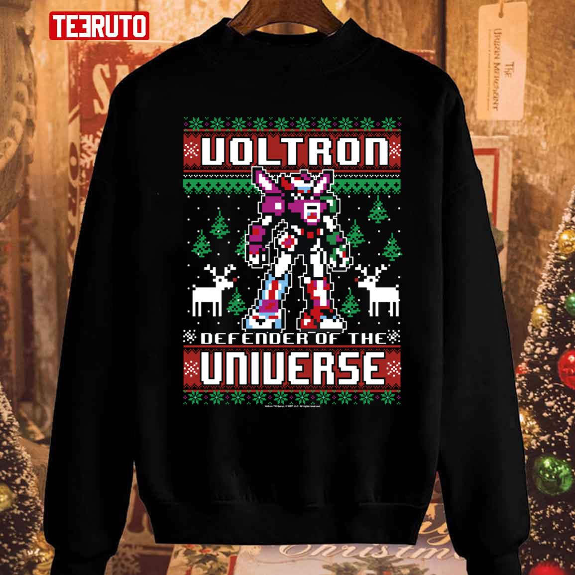 Voltron Legendary Defender Christmas Unisex Sweatshirt