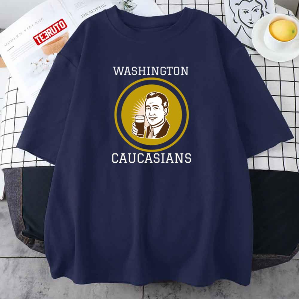Washington Caucasians Funny Football Unisex T-Shirt