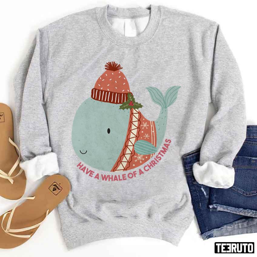 Whale Pun Have A Whale Of A Christmas Sweatshirt