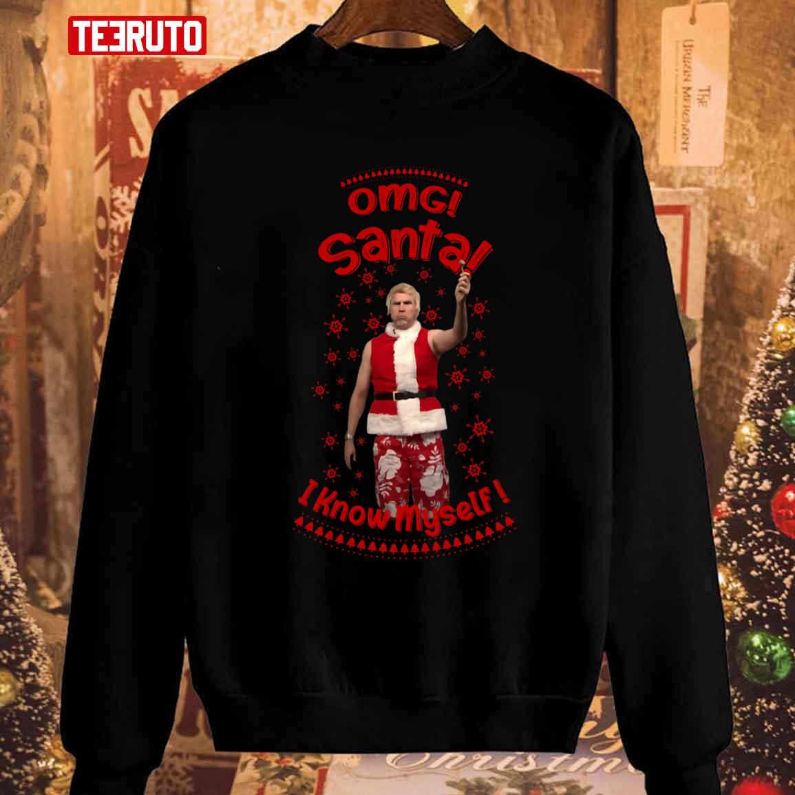 Will Ferrell Santa Clause Christmas 2023 Unisex Sweatshirt