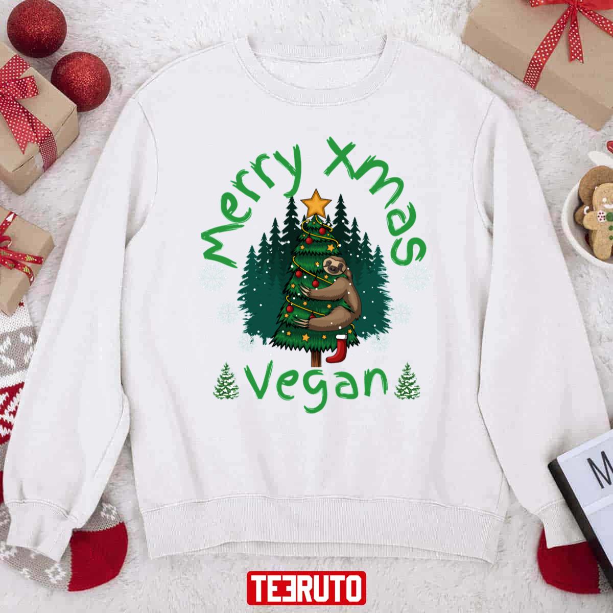 Winter Holidays Vegan Christmas Sweatshirt