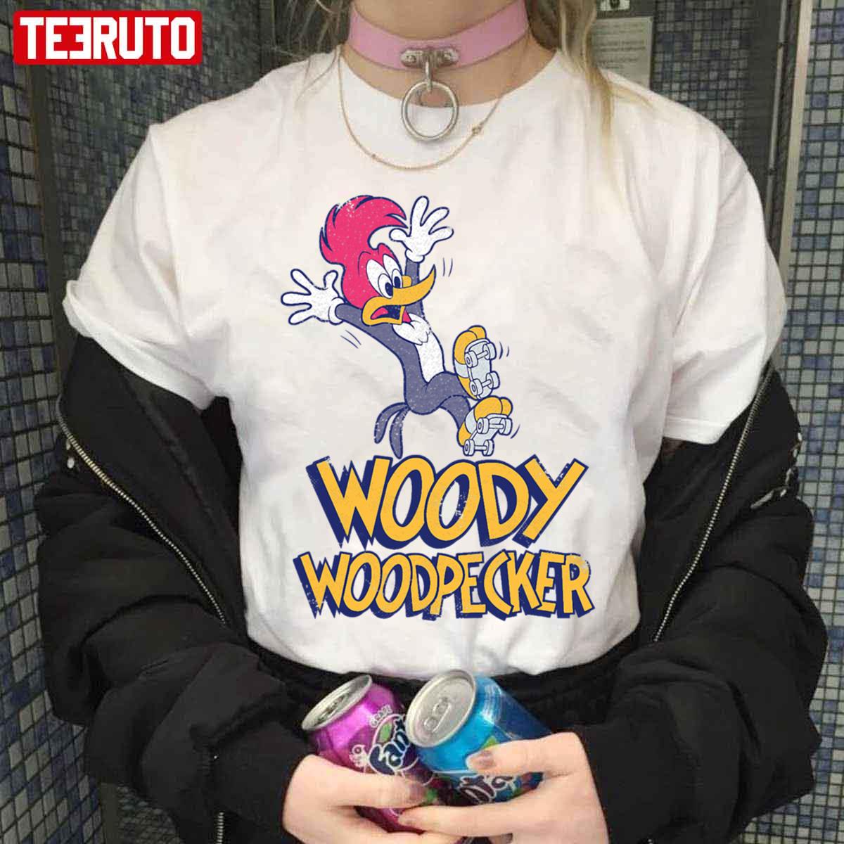 I Skate With A Woody Hockey Shirt