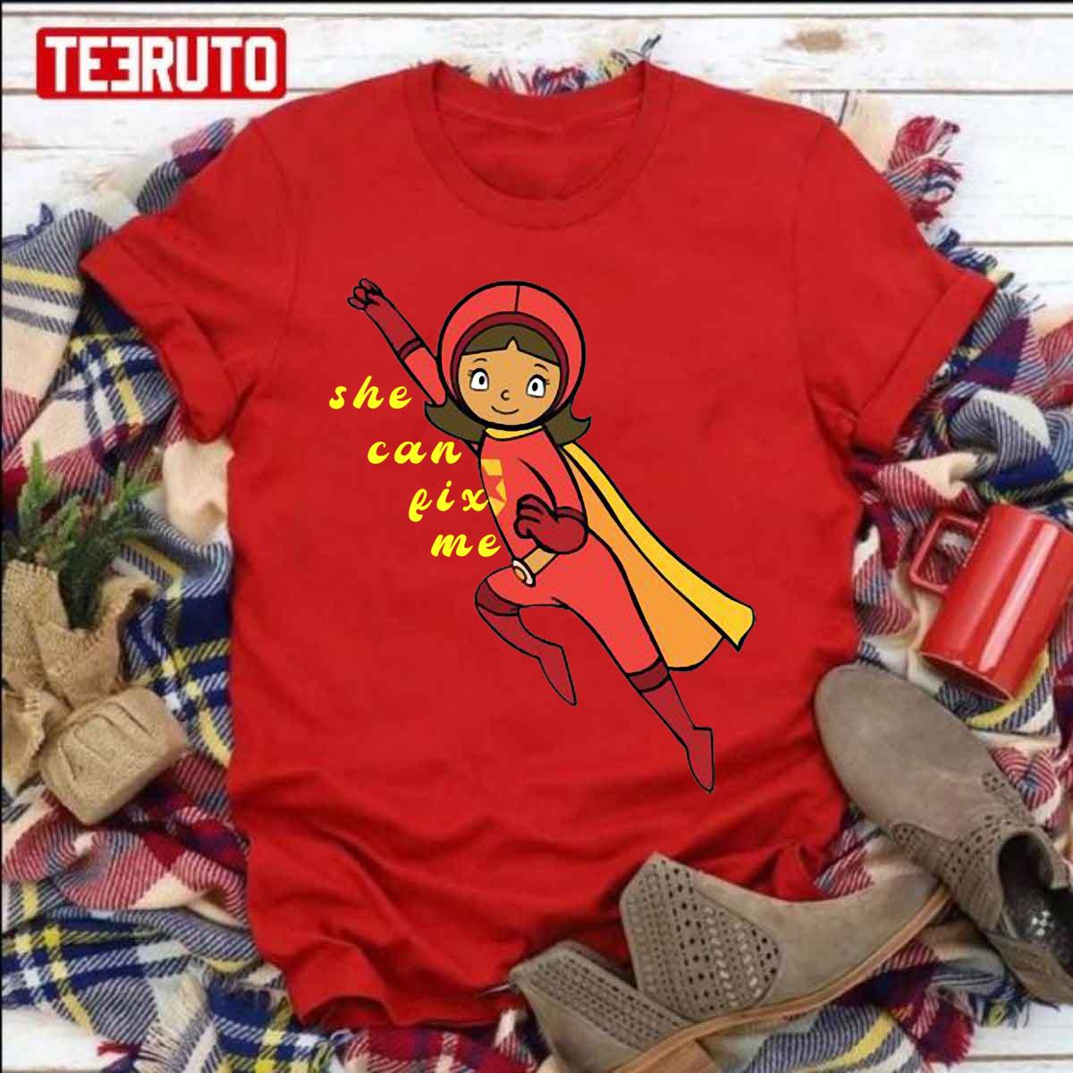 Wordgirl She Can Fix Me Unisex T-Shirt