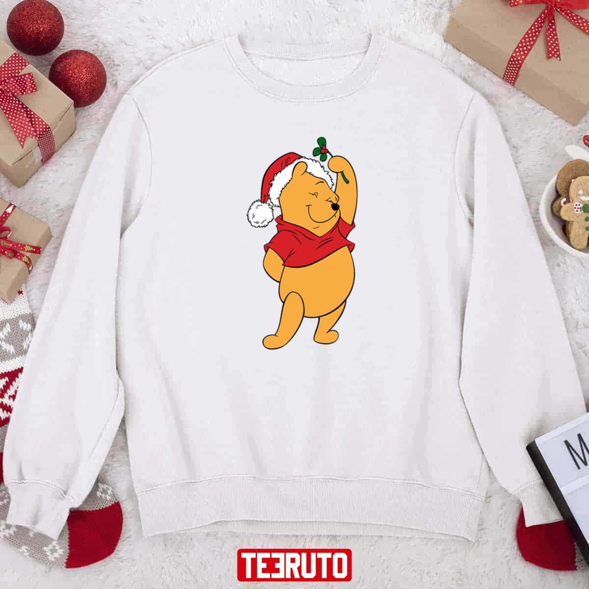 Xmas Art Winnie The Pooh Sweatshirt