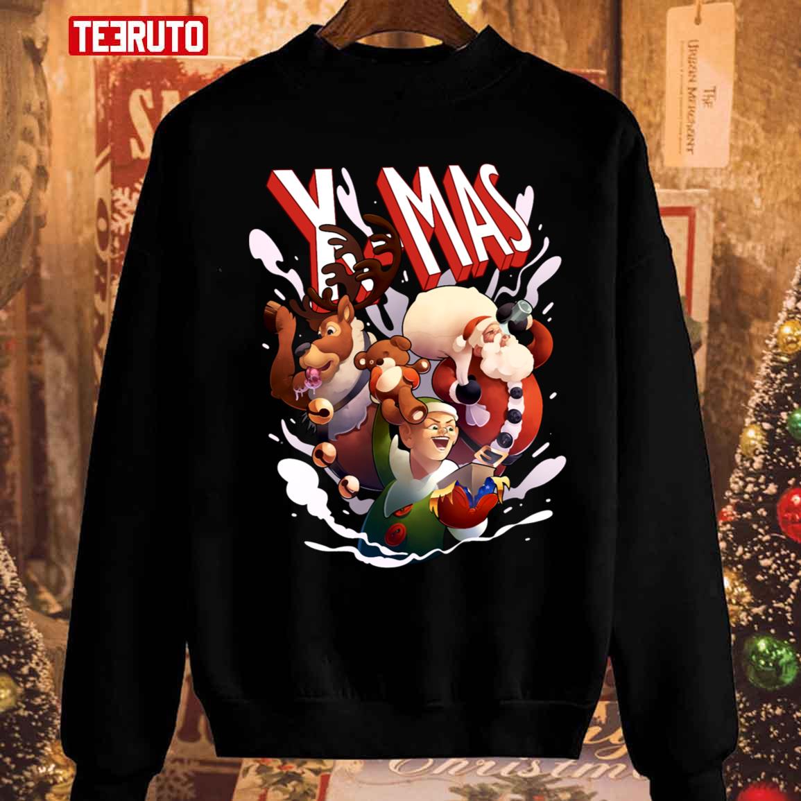 Xmas For All Mutants Christmas 2023 Unisex Sweatshirt