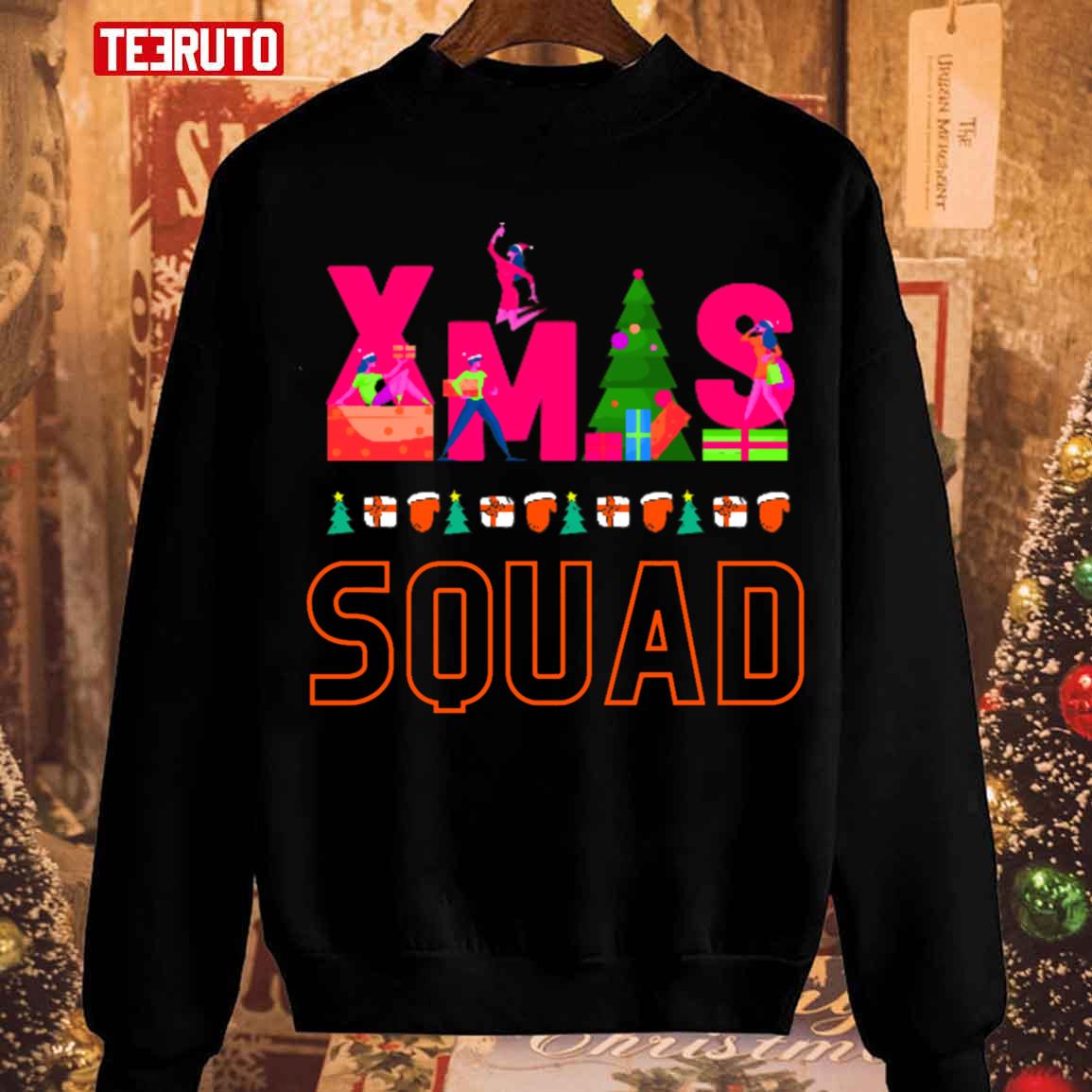 Xmas Squad Cute Christmas 2023 Unisex Sweatshirt