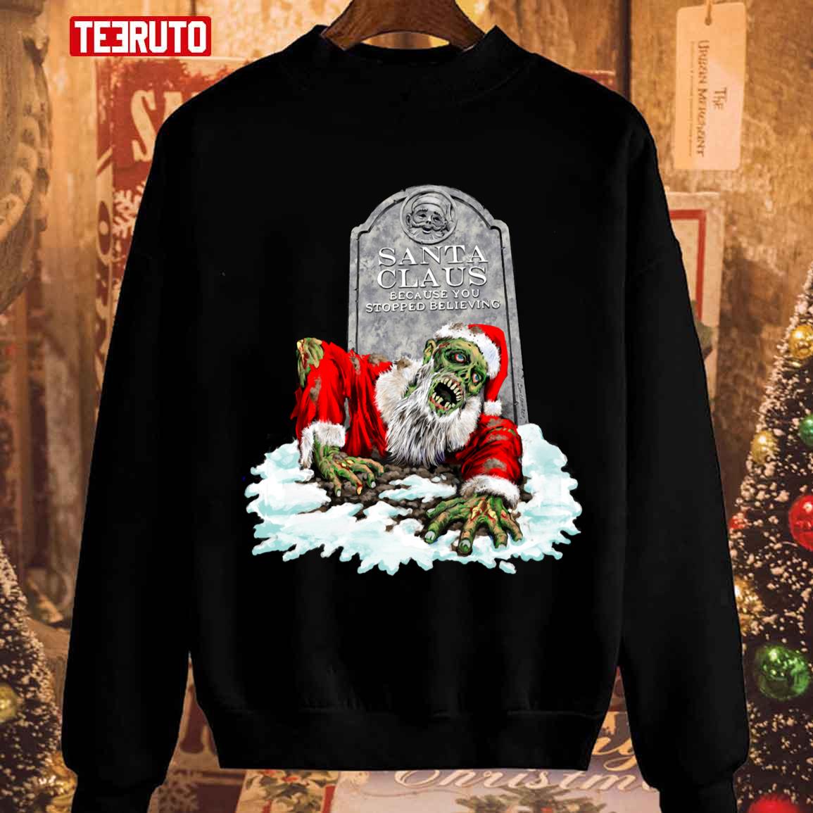 Zombie Christmas Horror Unisex Sweatshirt