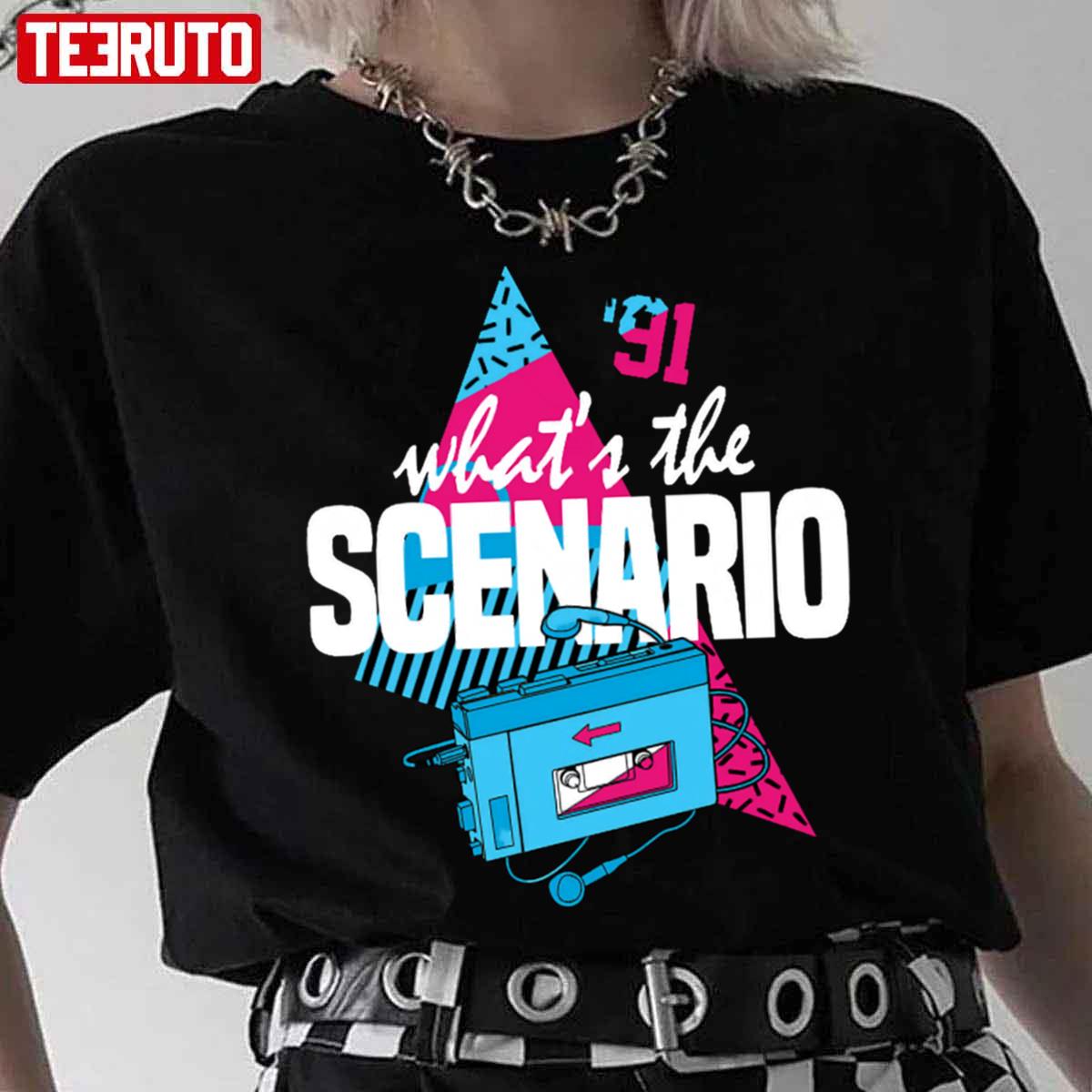 1991 Retro Hip Hop Scenario Unisex T-Shirt