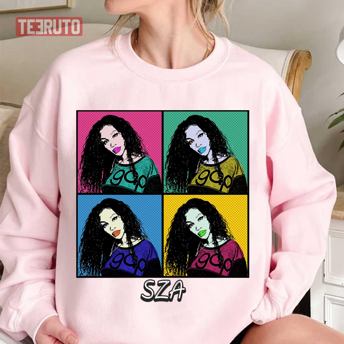 2023 Tour Sza 80s Pop Art Style Unisex Sweatshirt