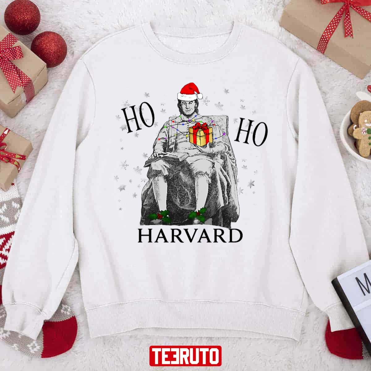 A Ho Ho Harvard Christmas Unisex Sweatshirt