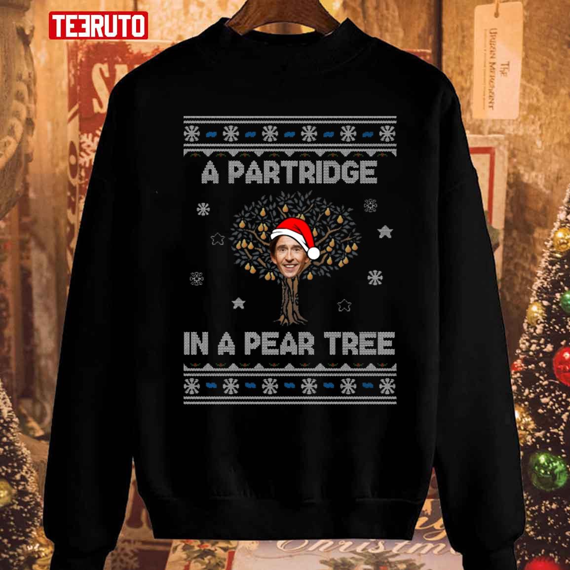 Alan Partridge In A Pear Tree Christmas Unisex Sweatshirt