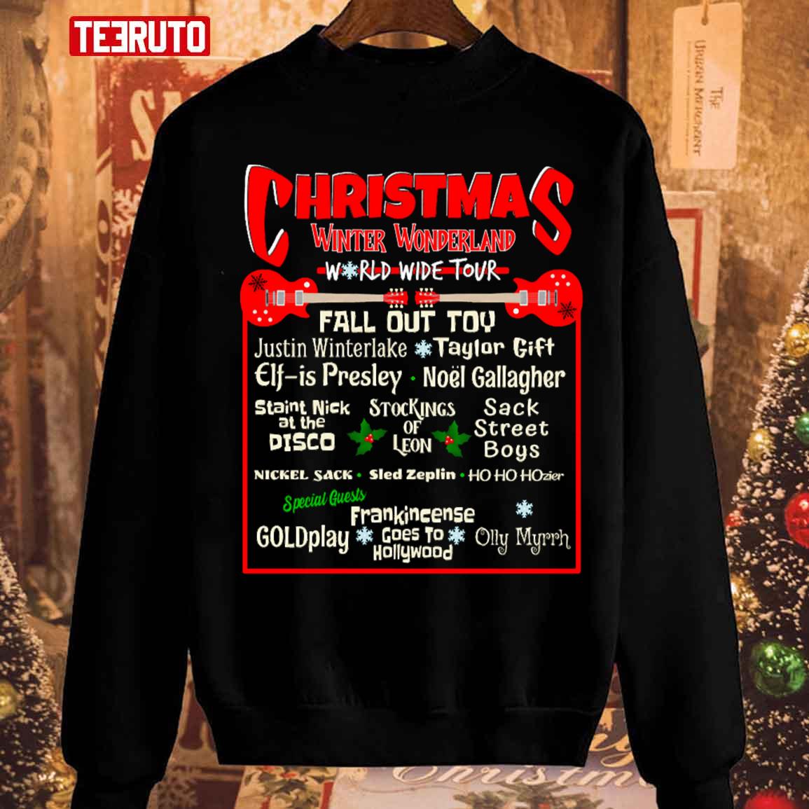 Alternative Music Music Christmas Unisex Sweatshirt