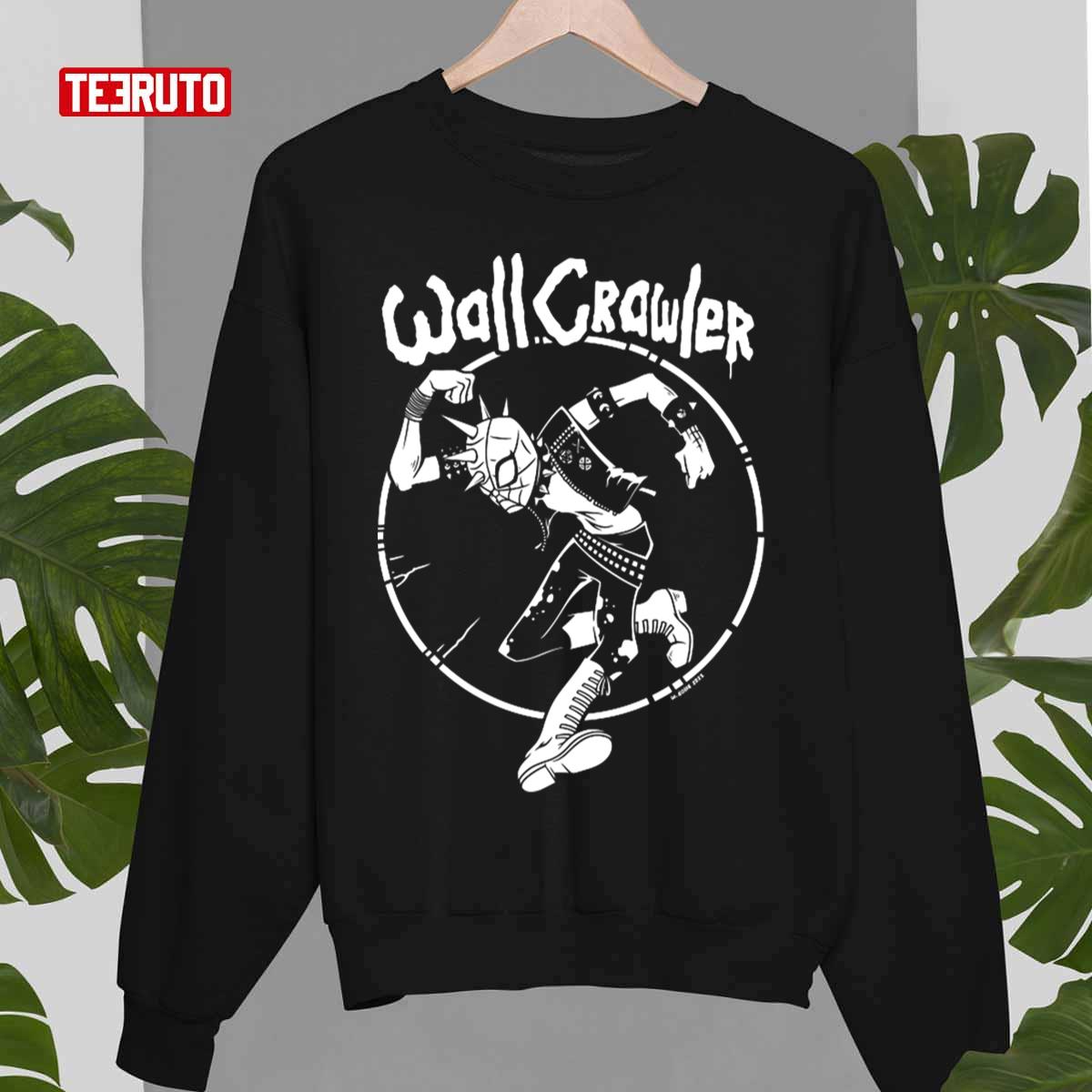 Anarcho Arachnid Wall Crawler Circle Jerks Unisex Sweatshirt