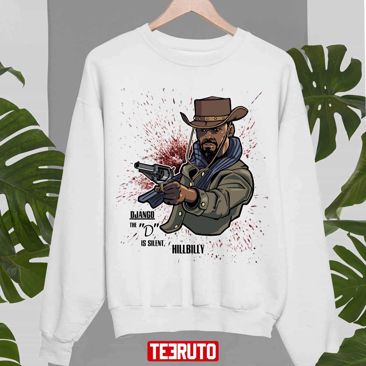 Animated Art Django Unchained Unisex Sweatshirt